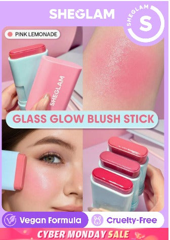 SHEGLAM Glass Glow Blush Stick