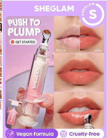 SHEGLAM Booster Shine Plumping Lip Gloss