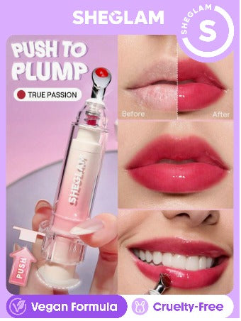 SHEGLAM Booster Shine Plumping Lip Gloss