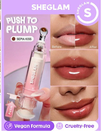 SHEGLAM Booster Shine Plumping Lip Gloss